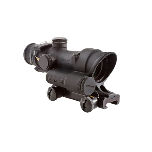 Trijicon ACOG 4x32mm LED Illuminated Scope Green, .300 Blackout Crosshair Reticle with TA51 Mount, Black